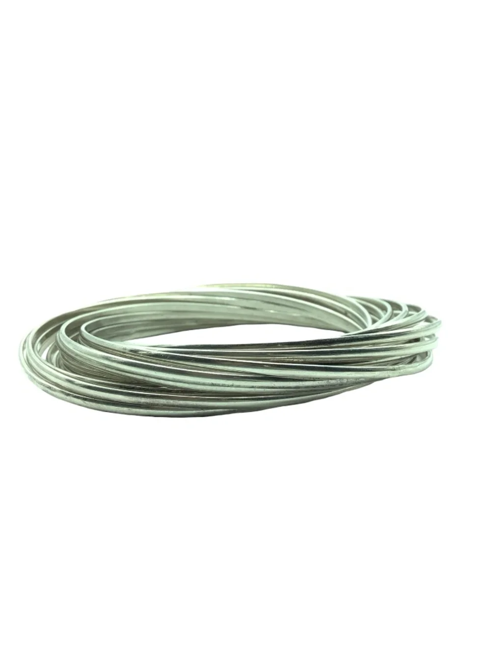 Silpada Silver Bangle Bracelet size 8